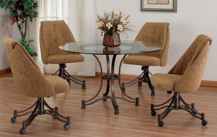 Swivel Dining Room Chairs With Casters