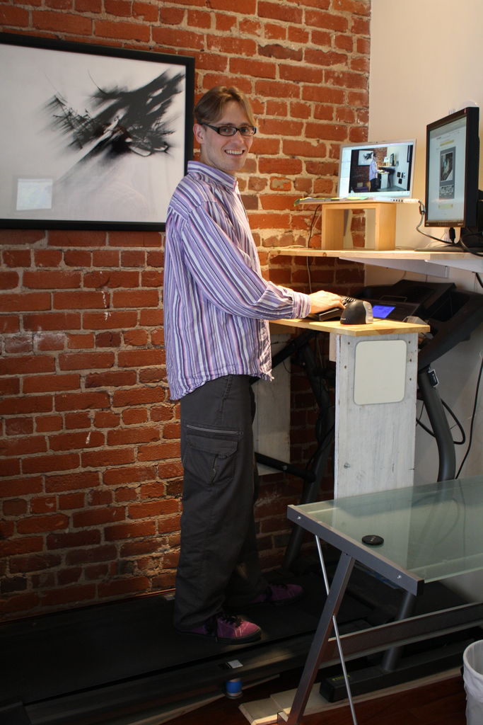 Treadmill Desk Diy A Creative Mom