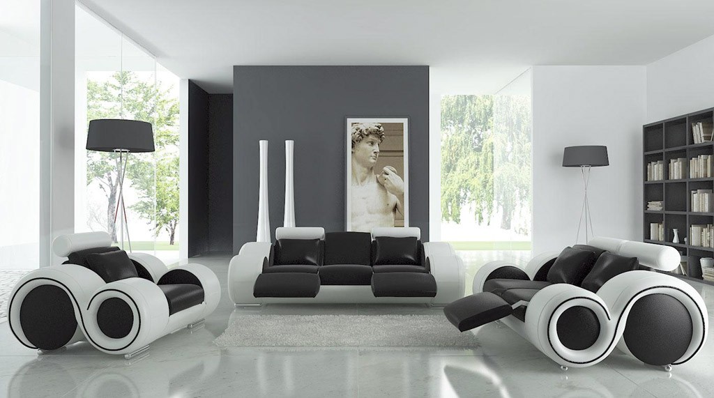 Black and white room decor ideas