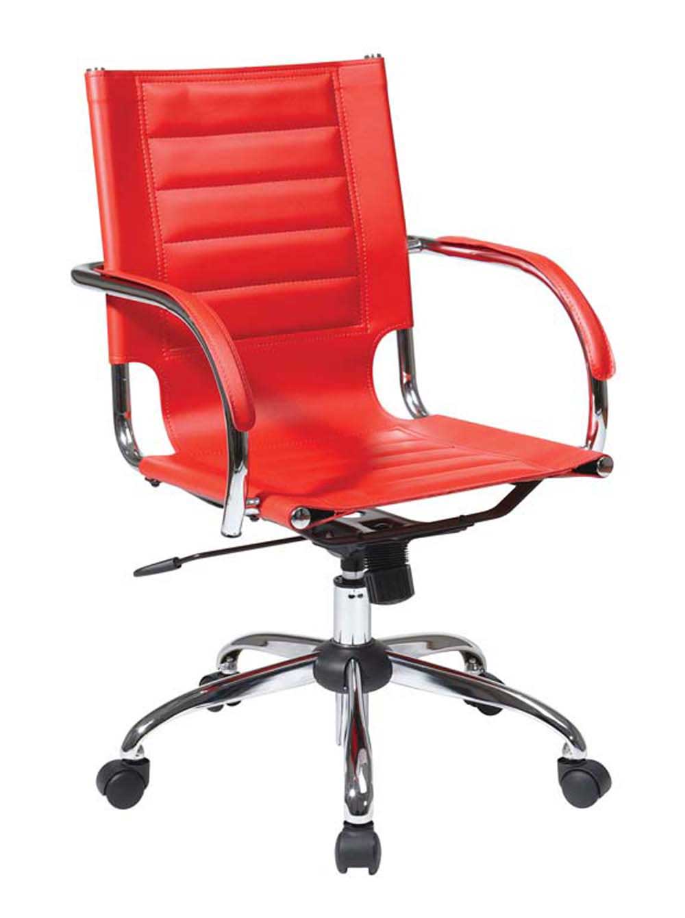 Red office chair