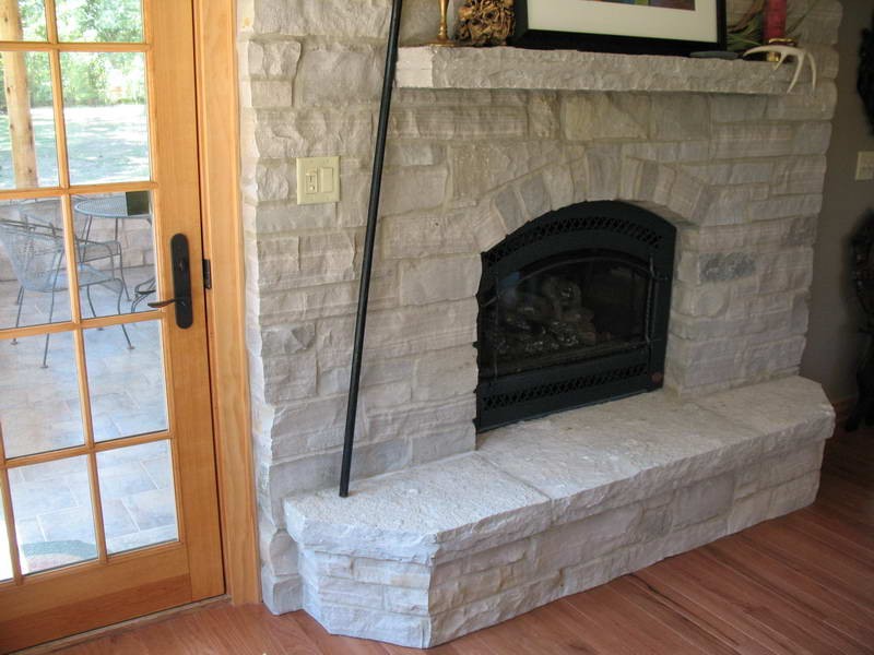 Cheap prefab fireplace