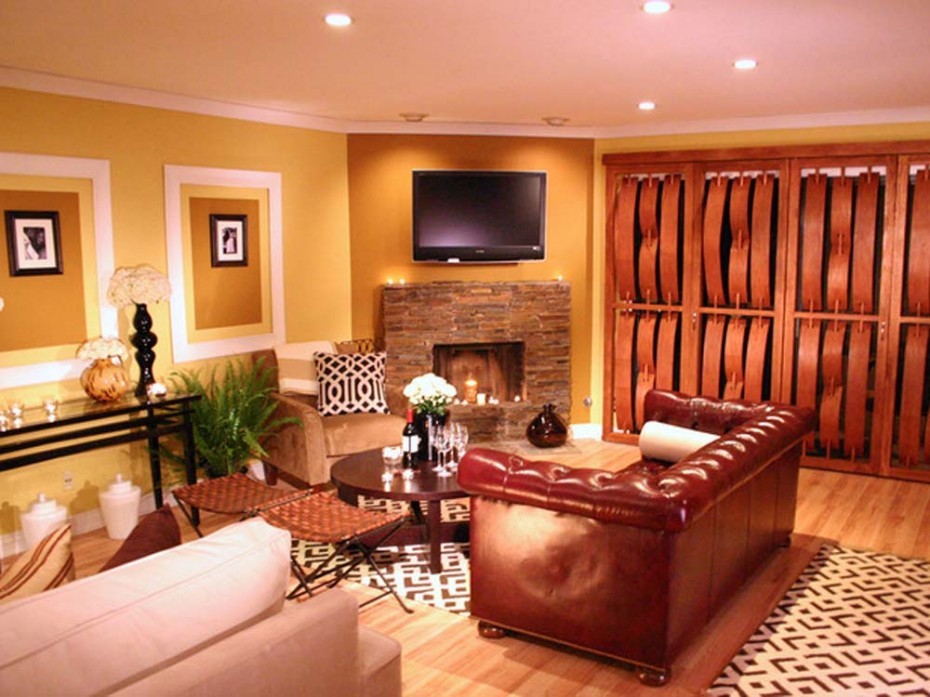 Paint color schemes for living room