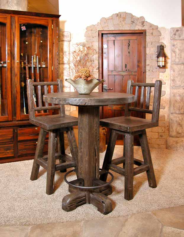 Pub table and chairs set