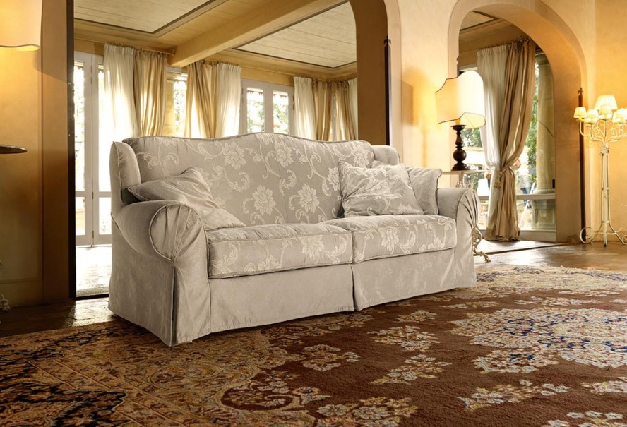 classic sofa bed loose cover