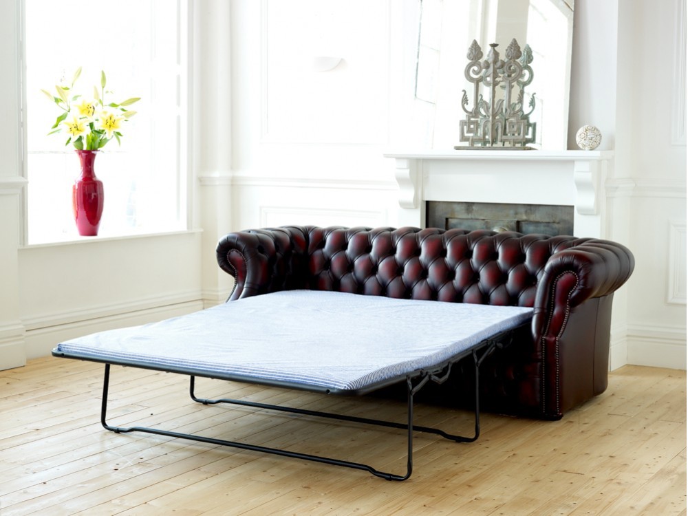 designer leather sofa bed