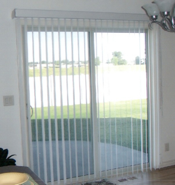 Sliding doors blinds